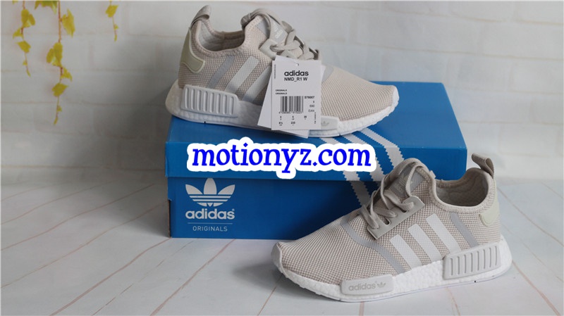 Real Boost Adidas NMD Runner PK White Cream